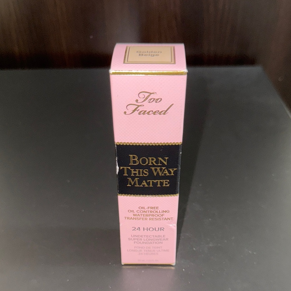 Too Faced Born This Way Matte in Golden Beige